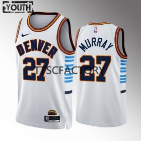 Dres Denver Nuggets Jamal Murray 27 Nike 2022-23 City Edition Plava Swingman - Dječji